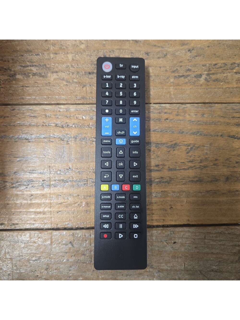 Universal Remote Control GE by BYJASCO.COM 44235 CL5 7252 Black Pre-Owned